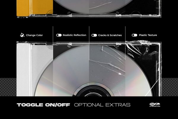 Classic Jewel case Mockup Verkauf – Bild 3