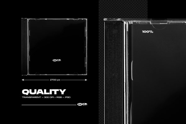 Classic Jewel case Mockup Verkauf – Bild 4