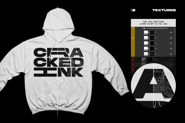Gildan 18500 Hoodie Mockup - Wide arms Schn?ppchen – Bild 4