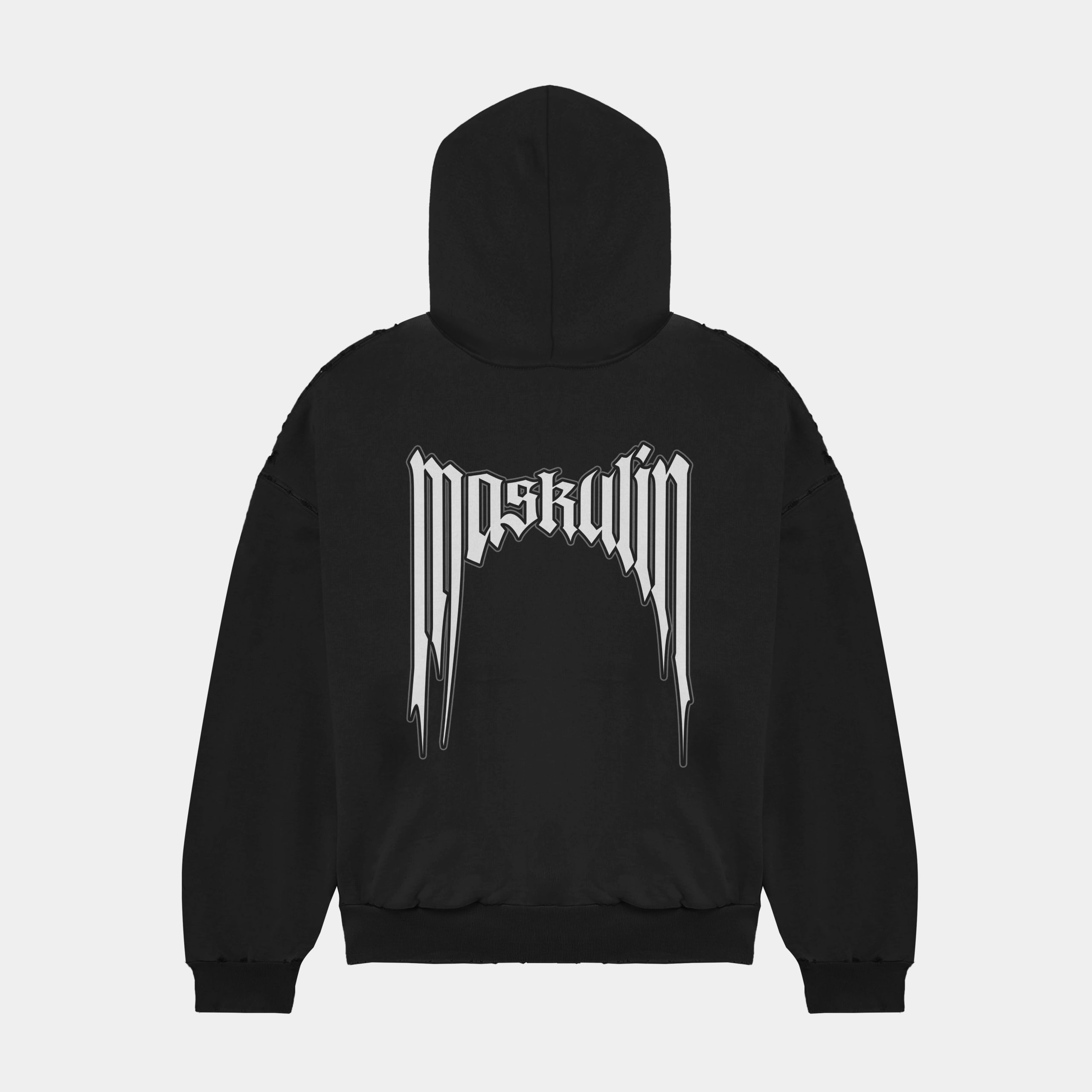 Zip Hoody Lettering Rabatt