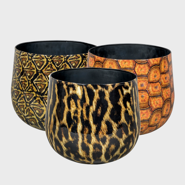 Animalprint Metalltopf 25cm Verkauf