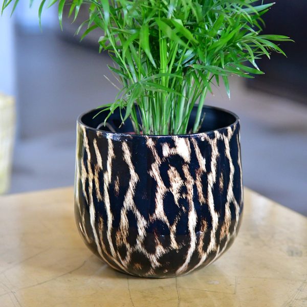 Animalprint Metalltopf 25cm Verkauf – Bild 5