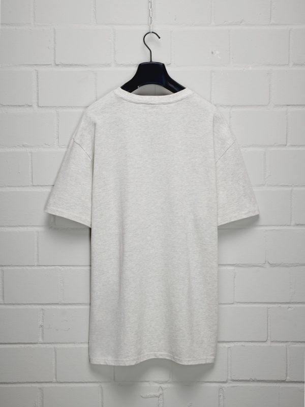 T-Shirt NY Drill Graumeliert Online – Bild 2