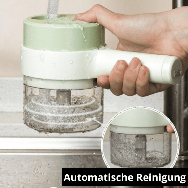 Fasty - Elektrischer 4 in 1 Gemüseschneider für massive Zeitersparnis Verkauf – Bild 3