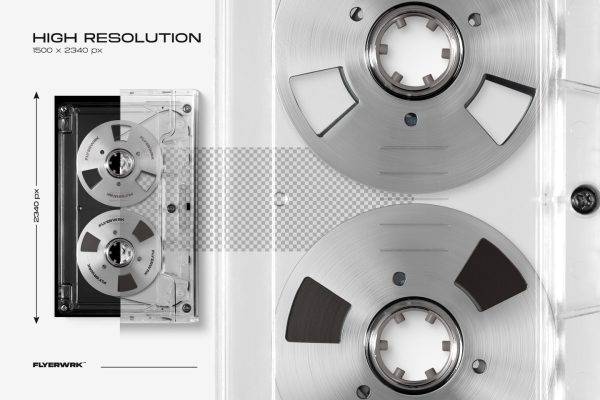 Cassette Mockup Bundle Schn?ppchen – Bild 5