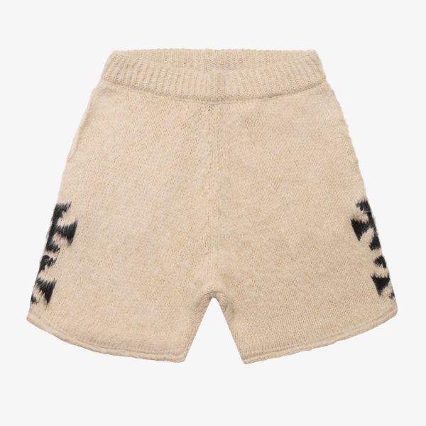 BRUSHED CROSS KNIT SET ECRU Online-Schn?ppchen – Bild 4