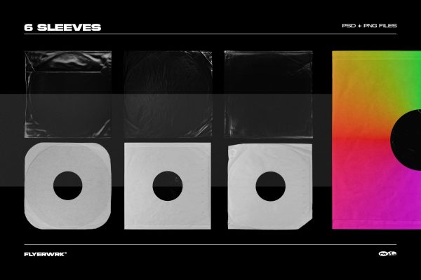 Retro Vinyl Record Mockup Bundle Im Angebot – Bild 4