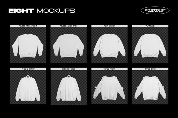 Gildan Crewneck Mockup - Bundle Angebot – Bild 2