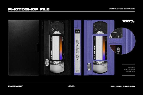 VHS Tape Mockup Verkauf – Bild 2
