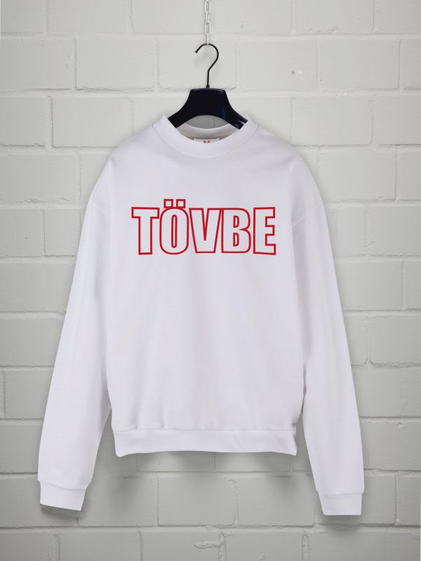 Sweatshirt TÖVBE Schrift rot Online-Schn?ppchen