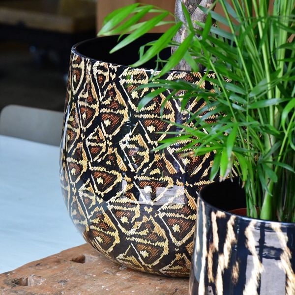 Animalprint Metalltopf 32cm Zu verkaufen – Bild 2