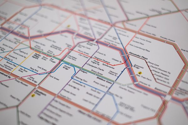 Berlin Metro Map: Literal English Translation A2 Art Poster Angebot – Bild 5