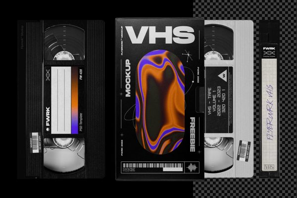 VHS Tape Mockup Verkauf