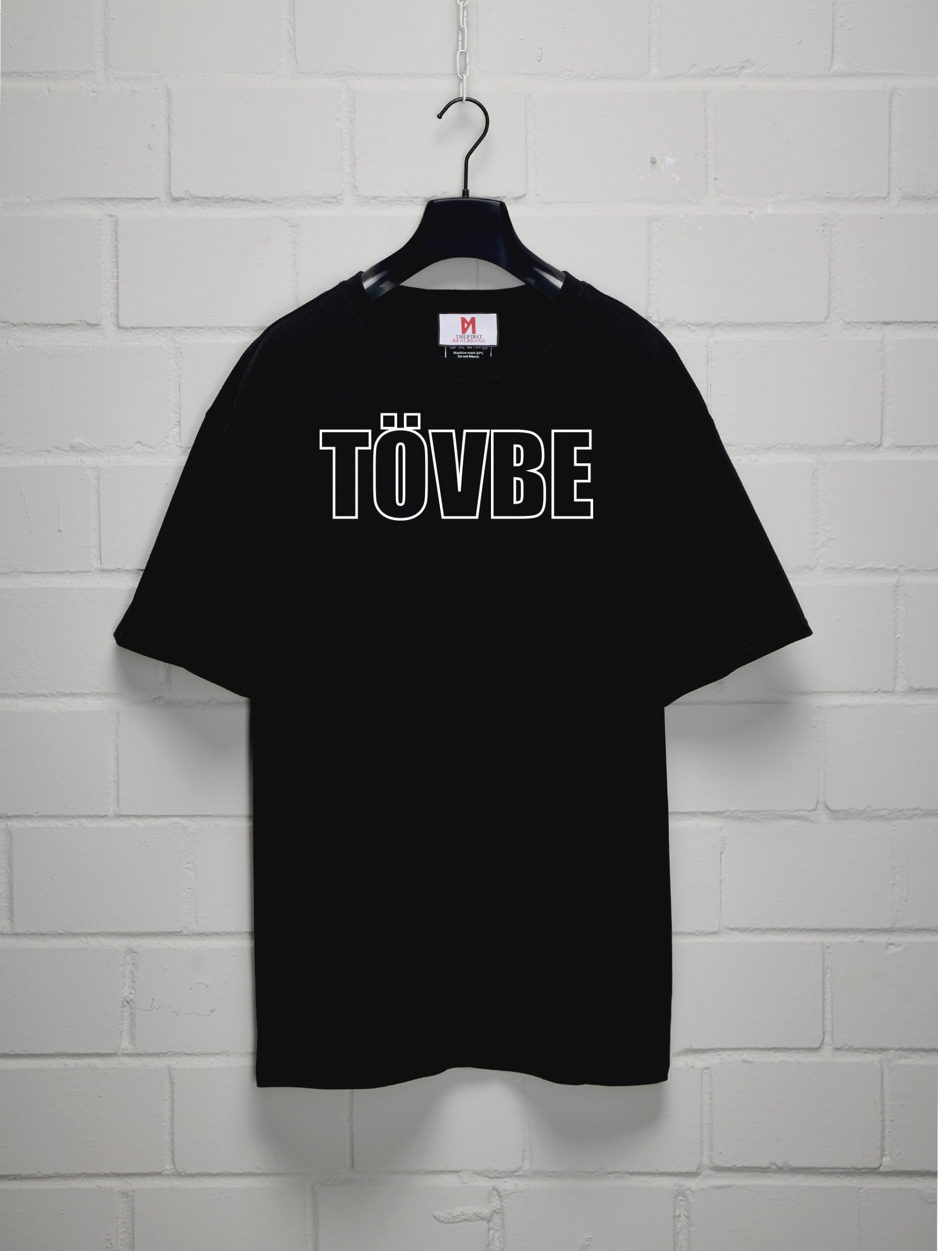 T-Shirt TÖVBE Schrift weiß Rabatt