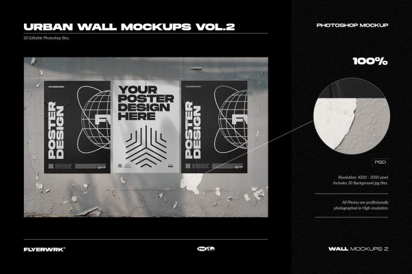 Urban Wall Mockups 2 Rabatt – Bild 3
