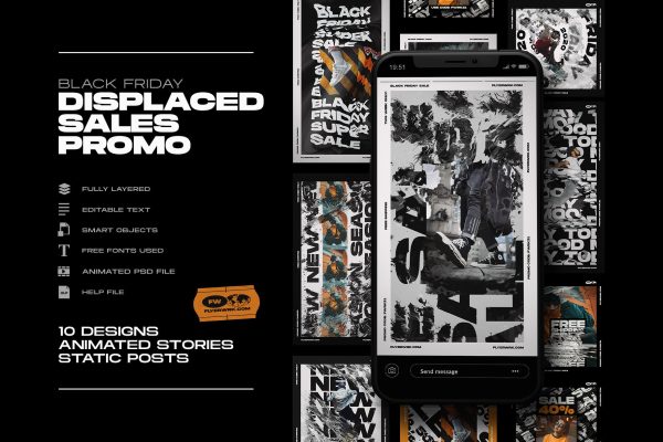 Displaced Sales Promo Schn?ppchen
