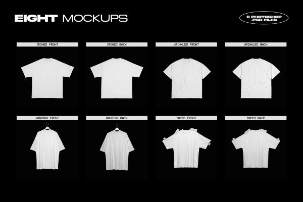 Rue Porter T-shirt Mockup - Bundle Jetzt online – Bild 2