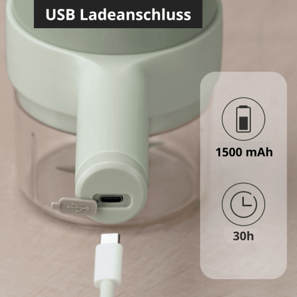Fasty - Elektrischer 4 in 1 Gemüseschneider für massive Zeitersparnis Verkauf – Bild 5