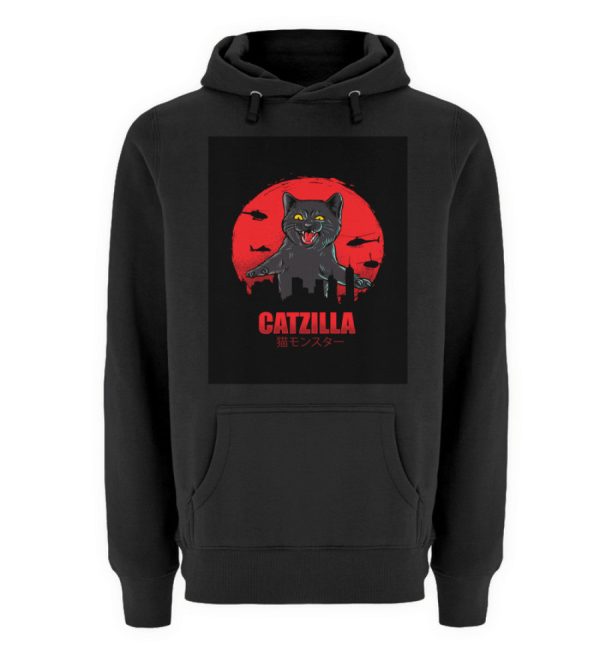 Catzilla  - Unisex Premium Kapuzenpullover Angebot – Bild 2