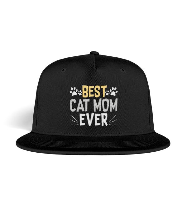 Best cat mom ever bunt  - Snapback mit Stick Rabatt – Bild 2