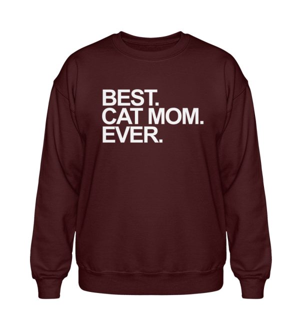 Best. Cat Mom. Ever. Heavy Blend Sweatshirt Zu verkaufen – Bild 2