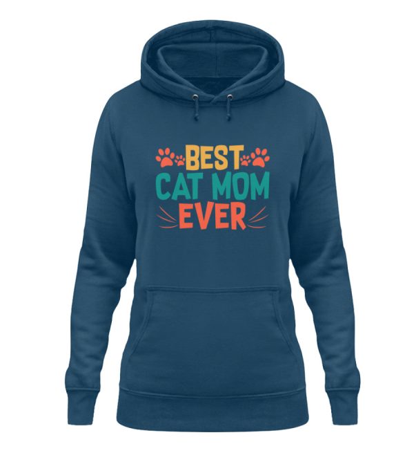 Best cat mom ever bunt  - Damen Hoodie Im Angebot