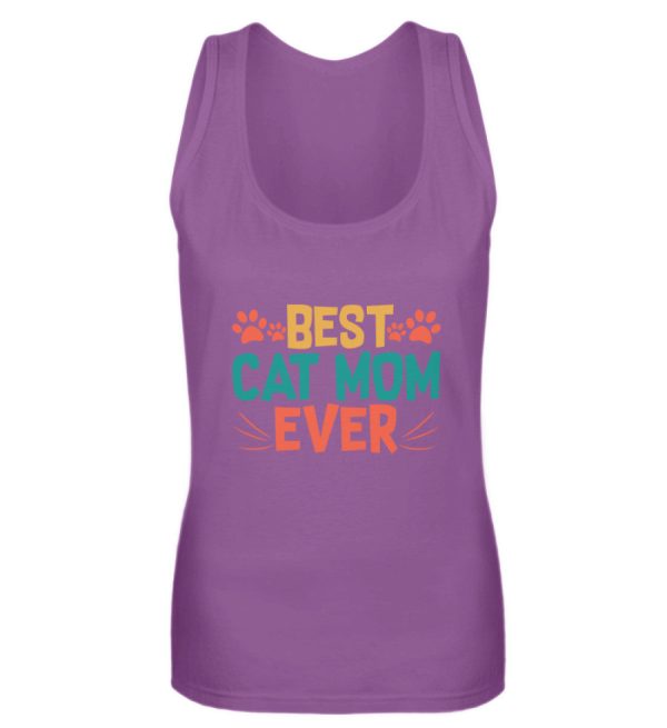 Best cat mom ever bunt  - Frauen Tanktop Online-Verkauf – Bild 4