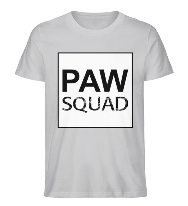 Paw Squad weiß  - Herren Premium Organic Shirt Schn?ppchen – Bild 5
