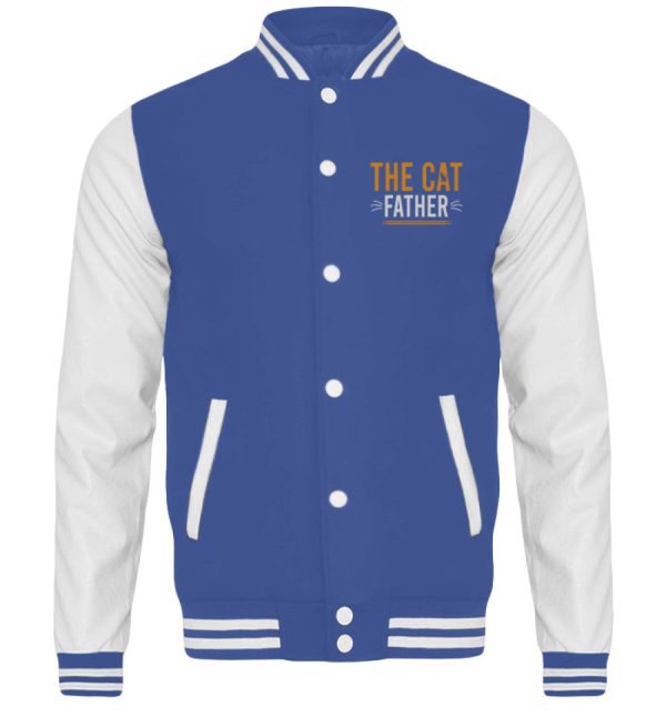The Cat Father  - College Sweatjacke Jetzt online – Bild 3