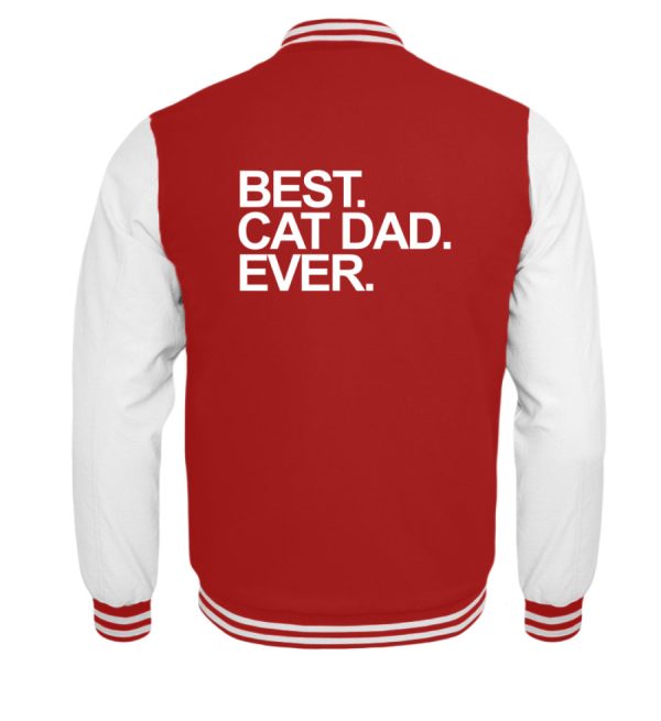 Best. Cat Dad. Ever.  - Kinder College Sweatjacke Angebot – Bild 2