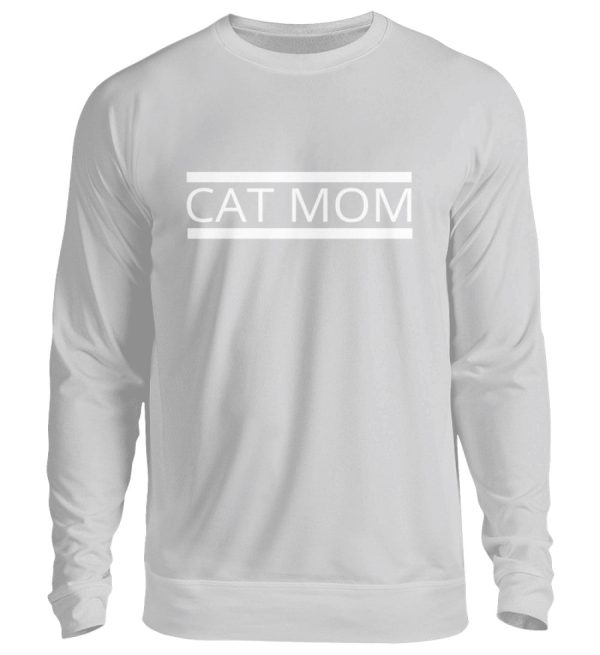 Cat Mom  - Unisex Pullover Schn?ppchen – Bild 4