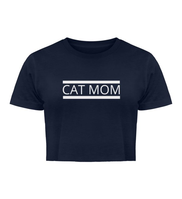 Cat Mom  - Damen Organic Crop Top Verkauf