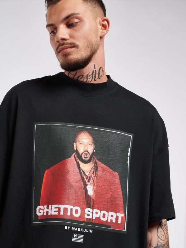 Oversized T-Shirt Crime Pays Zu verkaufen – Bild 3
