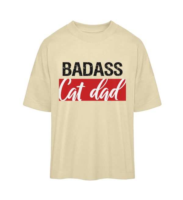 Badass cat dad  - Organic Oversized Shirt ST ST Verkauf