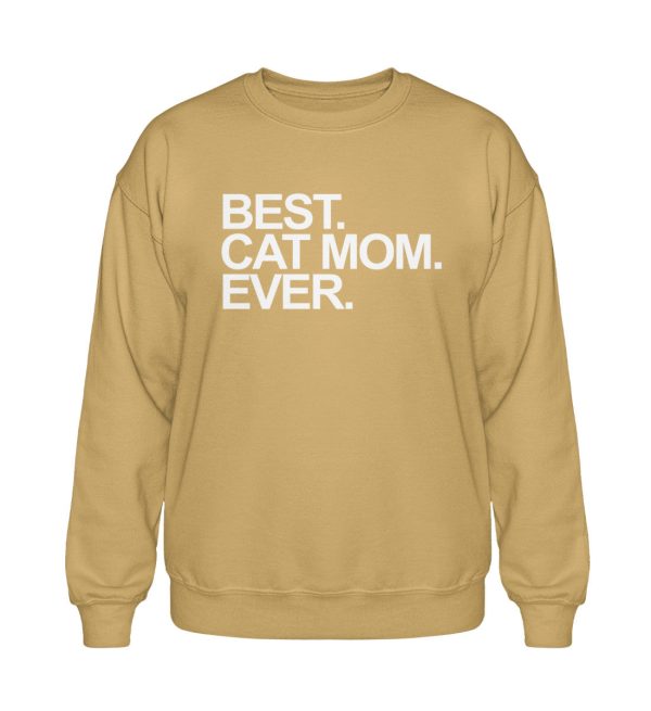 Best. Cat Mom. Ever. Heavy Blend Sweatshirt Zu verkaufen