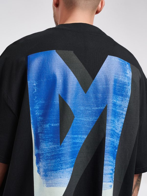 Oversized T-Shirt Blue M Online-Schn?ppchen – Bild 5