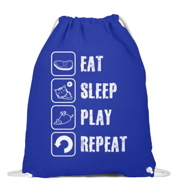 Eat Sleep Play Repeat  - Baumwoll Gymsac Verkauf – Bild 2
