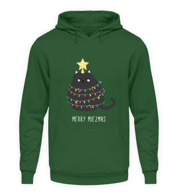 Katzen Tannenbaum (Merry Miezmas)  - Unisex Kapuzenpullover Hoodie Im Angebot