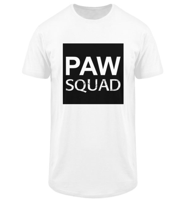 Paw Squad schwarz  - Herren Long Tee Verkauf – Bild 2