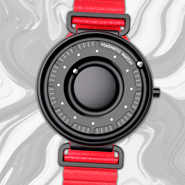 Primus Black synthetic leather magnetic red Online