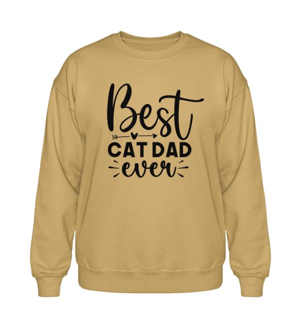 Best cat dad ever Heavy Blend Sweatshirt Online-Schn?ppchen – Bild 3