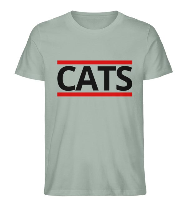 Cats  - Herren Premium Organic Shirt Im Angebot