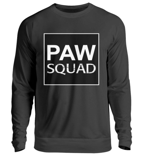 Paw Squad schwarz  - Unisex Pullover Im Angebot – Bild 2
