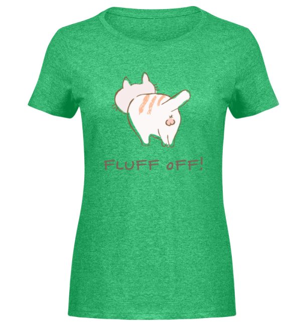 Fluff off  - Damen Melange Shirt Online-Schn?ppchen – Bild 4