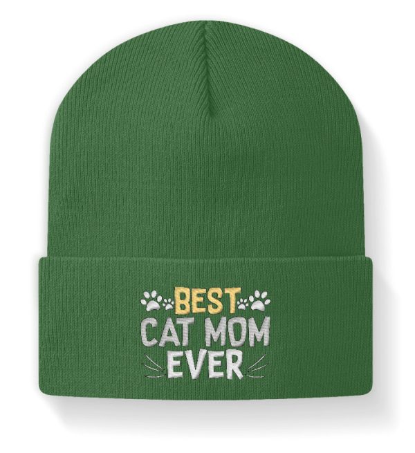 Best cat mom ever bunt  - Beanie Zu verkaufen – Bild 2