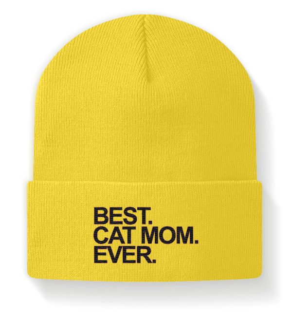 Best. Cat Mom. Ever.  - Beanie Online-Schn?ppchen – Bild 3