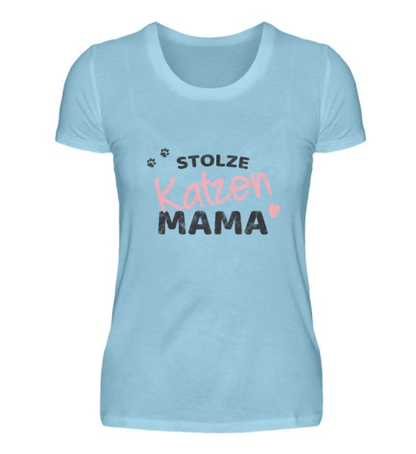 Stolze Katzen Mama  - Damen Premiumshirt Jetzt online – Bild 5