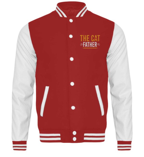 The Cat Father  - College Sweatjacke Jetzt online – Bild 2