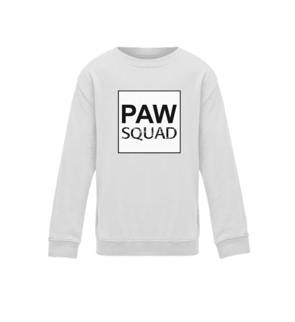 Paw Squad weiß  - Kinder Sweatshirt Schn?ppchen – Bild 3
