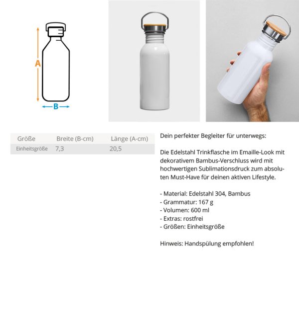 Eat sleep play repeat  - Edelstahl Trinkflasche Rabatt – Bild 2